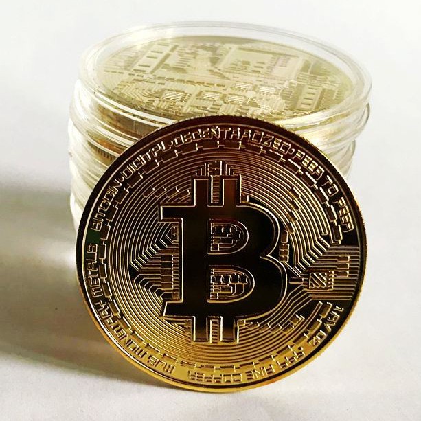 Quà Tặng Bitcoin Đồng Vàng Bạc Mỹ | Đồng Xu Nước Ngoài