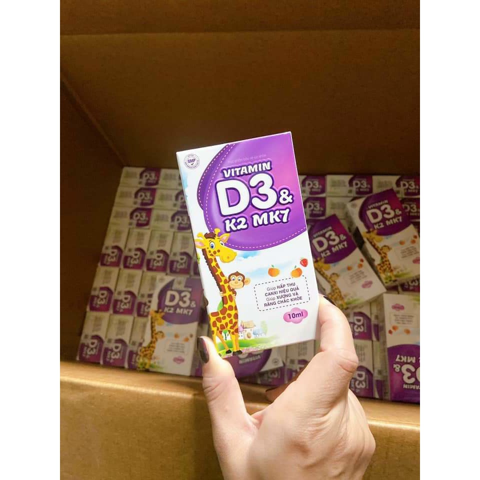 Vitamin D3 & K2 Mk7 giúp hấp thụ canxi hiệu quả, giúp xương và răng chắc khỏe | BigBuy360 - bigbuy360.vn