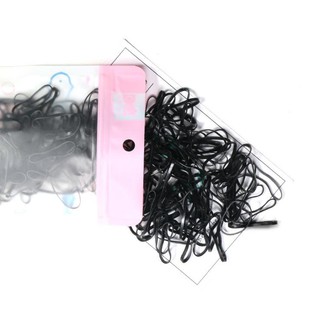 Dây nịt buộc tóc nhiều màu (thanh lý) - Set 2 túi 100g