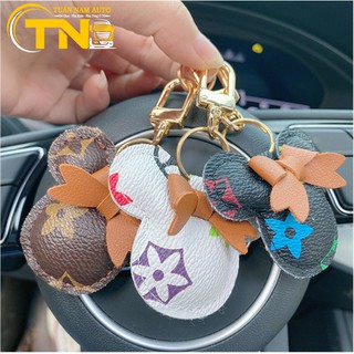 MÓC KHÓA CHUỘT MICKY LV HỌA TIẾT SANG TRỌNG CHO NỮ