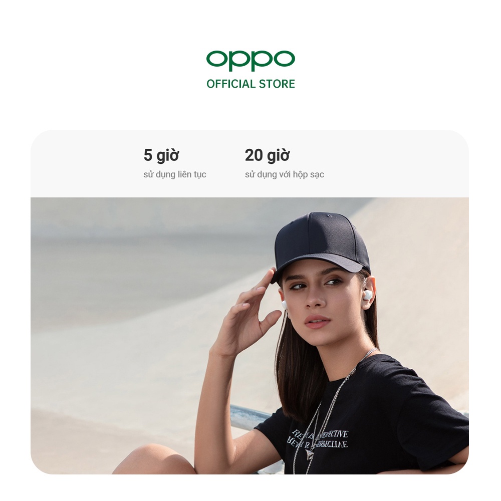 Tai nghe Bluetooth True Wireless Oppo Enco W11 - Hàng Chính Hãng
