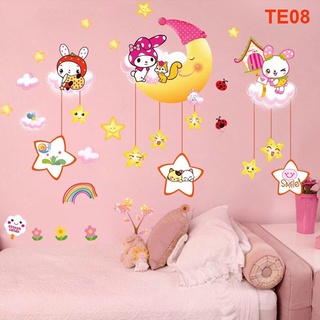 Tranh Dán Tường Cho Bé (CỰC RẺ) - Decal Dán Tường Cho Bé Hình Ngôi Sao