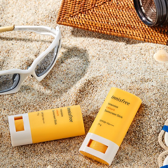 [Mã COSIF05 giảm 10% đơn 400K] Kem chống nắng dạng thỏi innisfree Intensive Leisure Sunscreen Stick SPF50+ PA++++ 18G