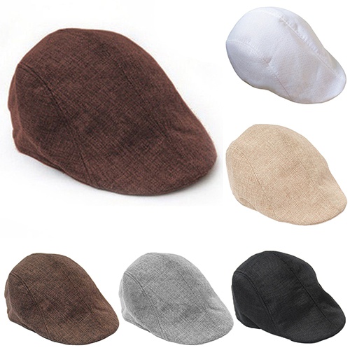 Mũ Beret Phẳng Chơi Golf Phong Cách Đồng Quê Thời Trang Cho Nam Và Nữ