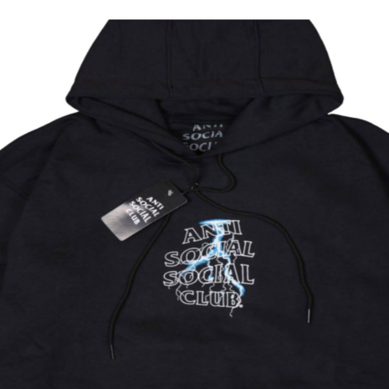 Áo Hoodie Màu Đen In Logo Assc Thời Trang Cho Nam Và Nữ