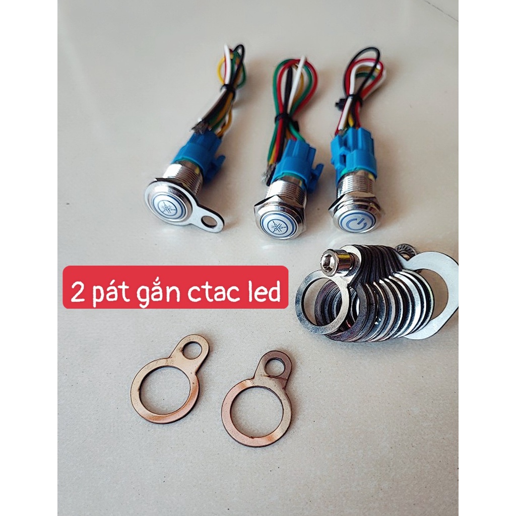 Pát Gắn Công Tắc led chất liệu Inox 304