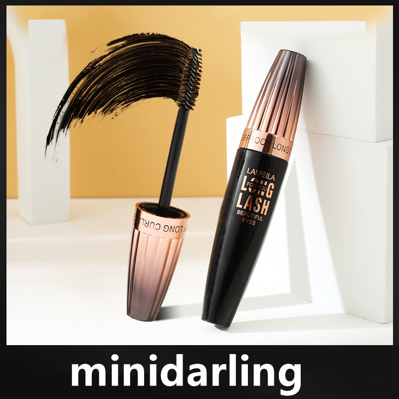 Mascara Dài Mi và Cong Mi Lameila Waterproof Chuốt Mi Đen 9ml