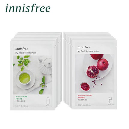 {Auth}Mặt Nạ Innisfree - Mặt Nạ Giấy My Real Squeeze Mask | BigBuy360 - bigbuy360.vn