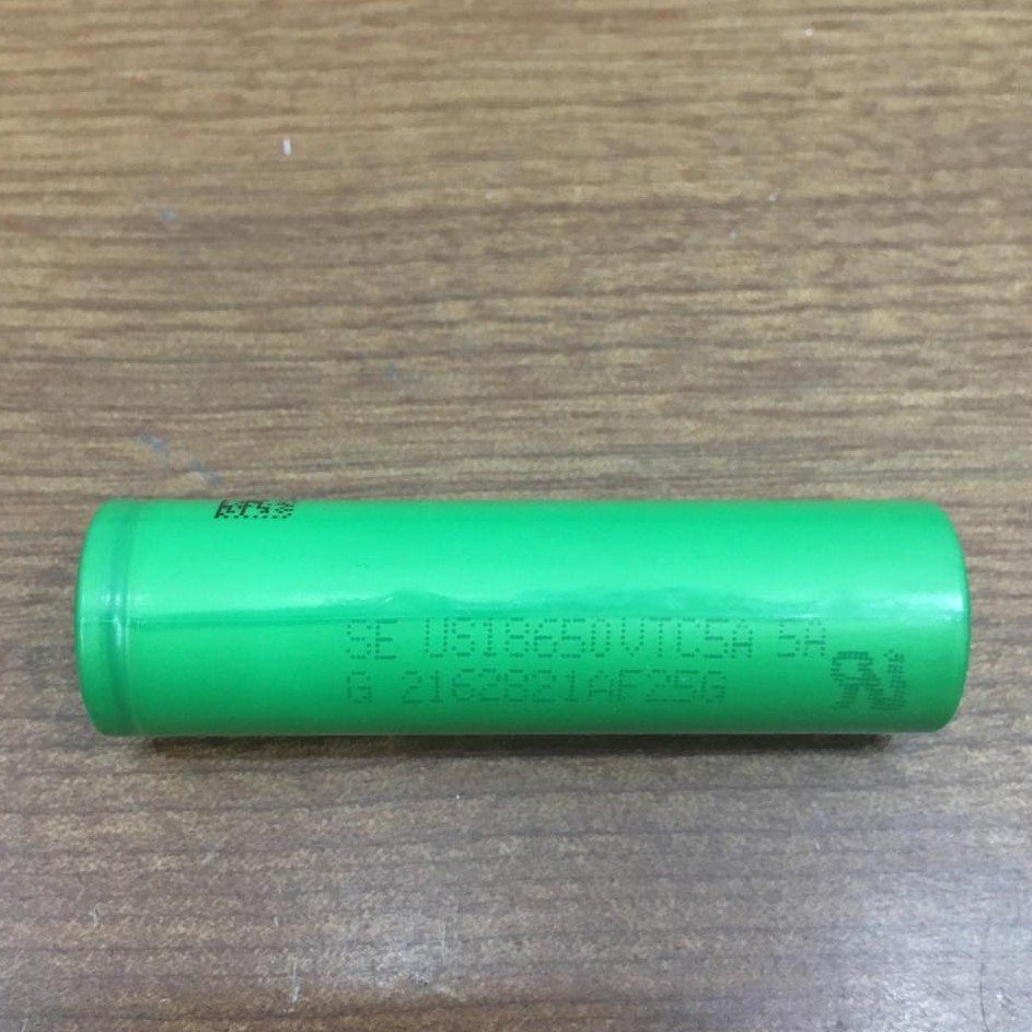 Cell pin lion 18650 SONY VTCA5 18650  dung lượng 2600mAh, xả 35A