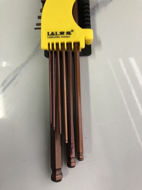Bộ lục giác Lanlong bộ lục giác 9 chi tiết - Kim Khí Dung Anh