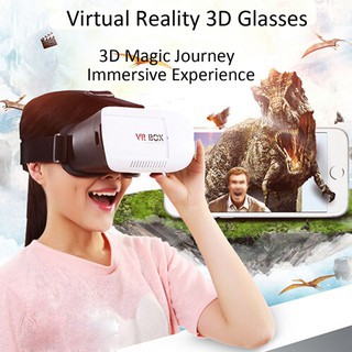 z[dobts]Kính thực tế ảo 3D VR Box giá siêu rẻ phiên bản 2 tặng tay cầm chơi game F1[squishy]b