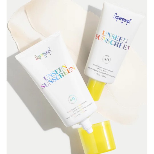 Kem chống nắng Supergoop! Unseen Sunscreen SPF 40 PA+++ minisize 10ml Bunny Beauty hàng đủ bill