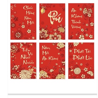 60 cai bao lì xì nhung cao cấp( nhiều hình)