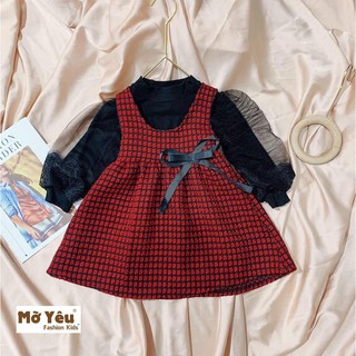 Váy dạ cao cấp 2 lớp - Áo len zip