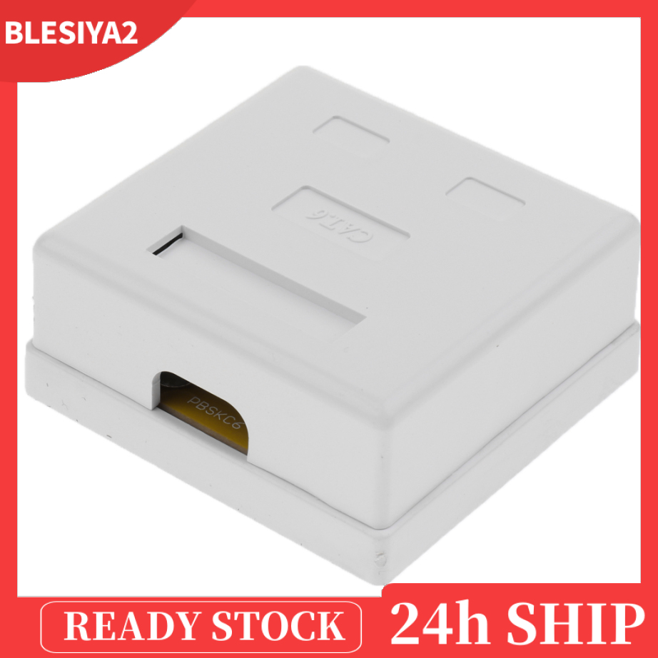 (Hàng Mới Về) Bộ 2 Cổng Mạng Rj45 2 Cổng Cat6 Gắn Tường | BigBuy360 - bigbuy360.vn