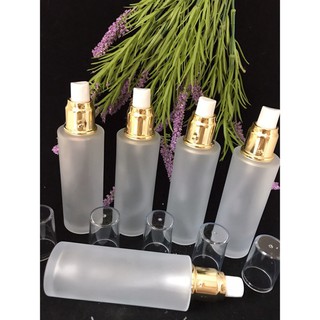 New New Combo 10 Lọ đựng tinh dầu trắng mờ 80ml dạng xịt