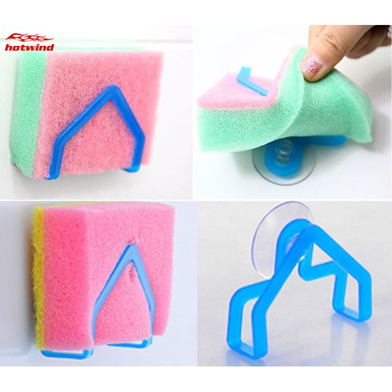 Giá để miếng bọt biển rửa chén gắn bồn rửa tiện lợi