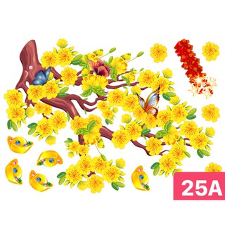 Decal trang trí tết MS 25-27