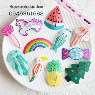 Kẹp tóc BB trái cây | Kẹp tóc mái mini dễ thương