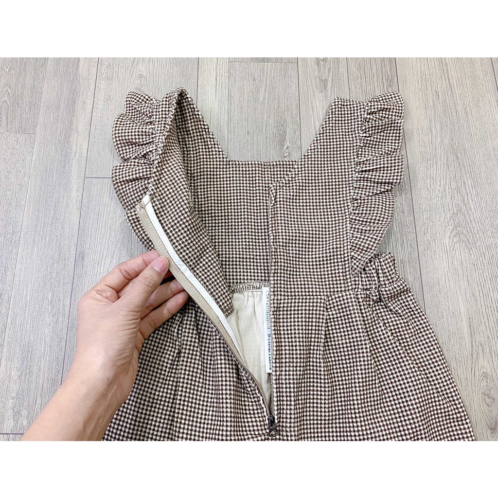 Yếm nâu tây Agabang Việt Nam xuất Hàn xịn