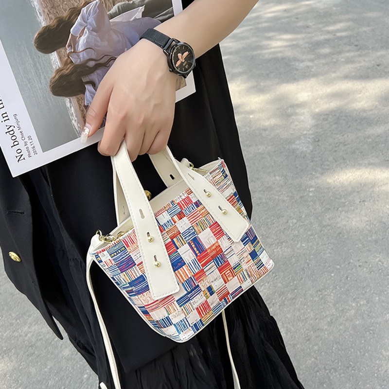 Túi bucket IELGY đeo vai kết cấu cao cấp thời trang cho nữ