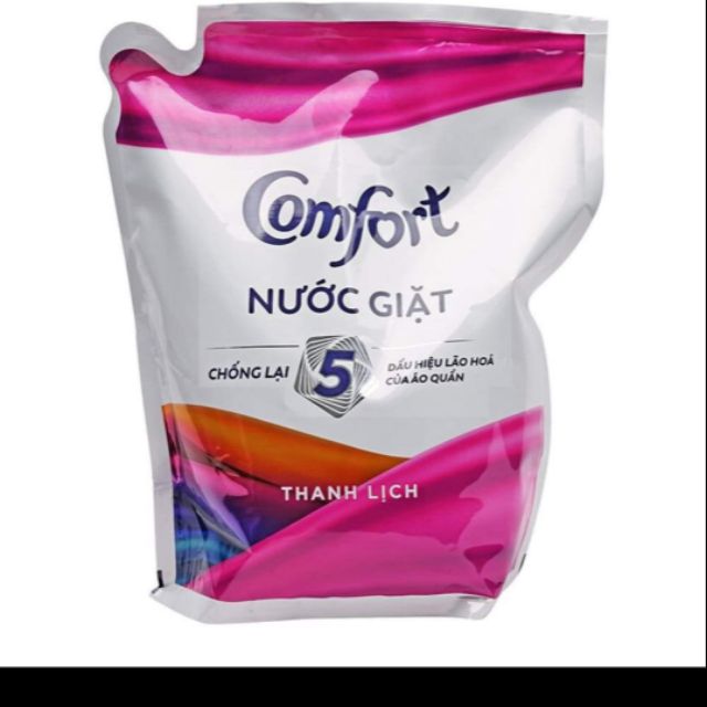 Nước giặt Comfort hương Thanh Lịch túi 2.4kg/2.2kg