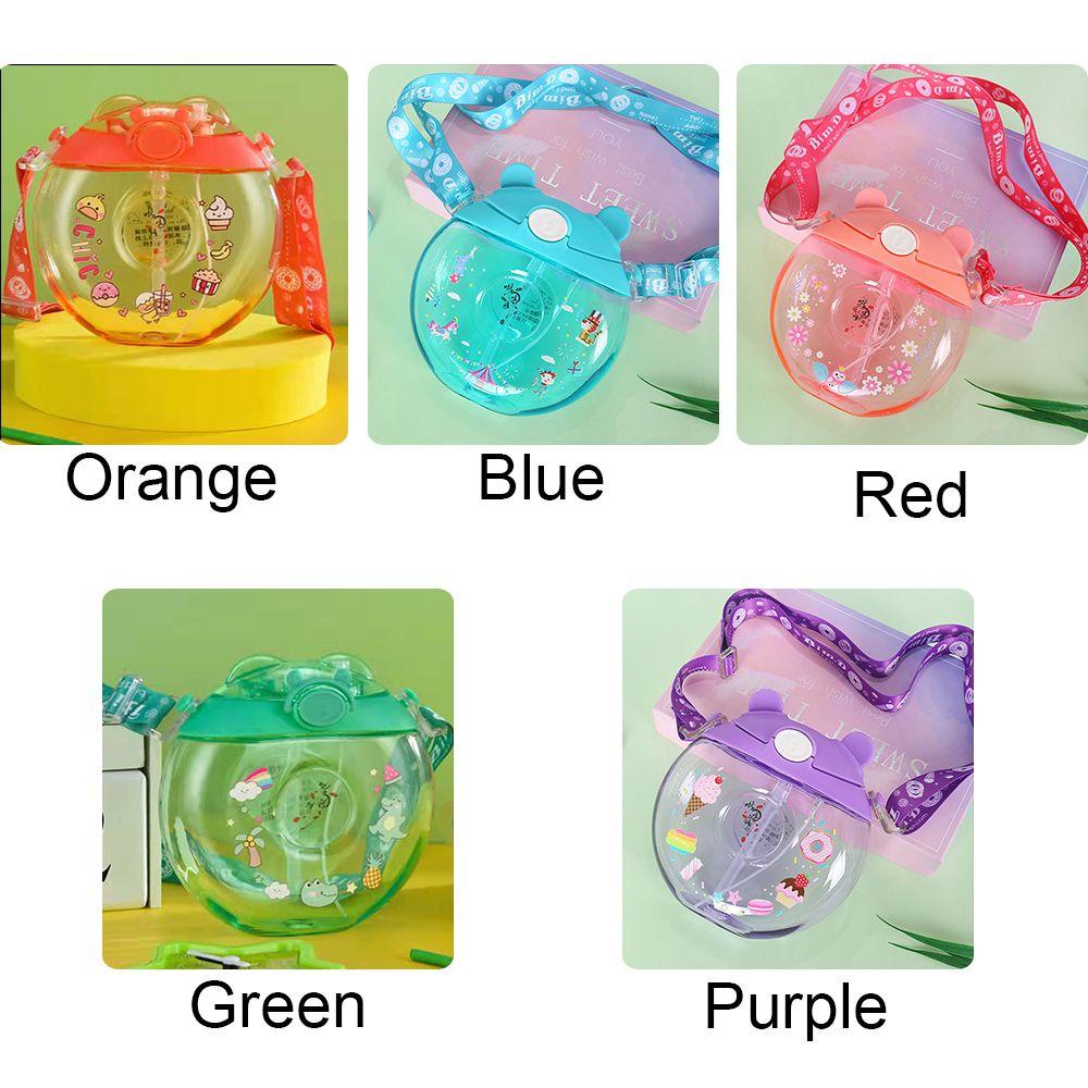 MYRONGVN Bình Nước Hình Bánh Donut Hoạt Hình Đáng Yêu Cho Trẻ Em
