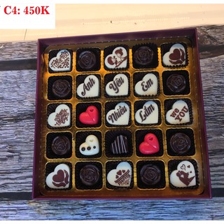 (Viết chữ theo yêu cầu) Socola valentine cao cấp