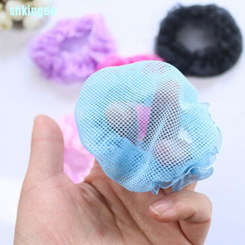 Lưới búi tóc xuyên thấu dành cho bé gái đẹp mắt