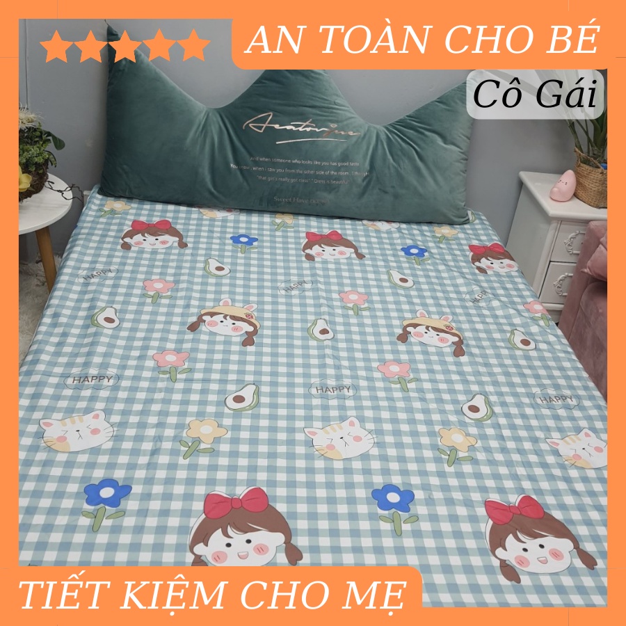 [FREESHIP 50K] Ga chống thấm Cotton nằm trực tiếp thoáng mát NGUYỆT ÁNH BEDDING