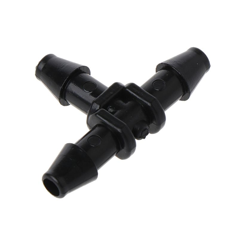 Đầu Nối Ống Nước 3 Chiều 4 / 7mm Bằng Nhựa Tiện Dụng Cho Sân Vườn