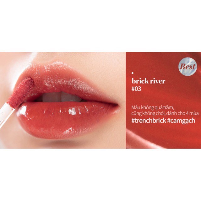 [HOT NEW] Son Tint/Son tint bóng Romand Glasting Water Tint | BigBuy360 - bigbuy360.vn