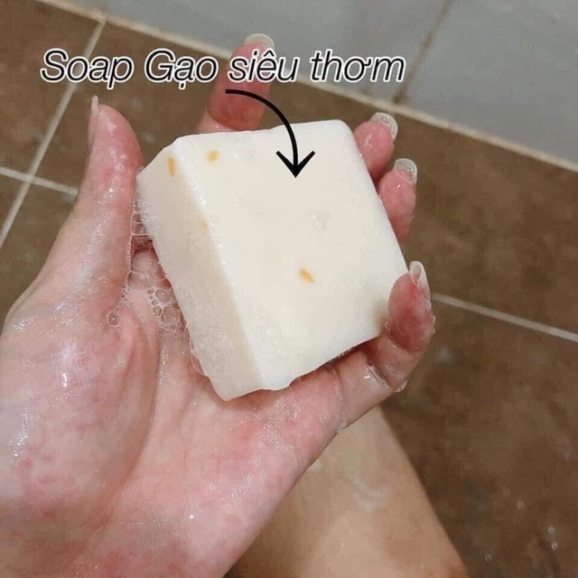 Soap cám sữa gạo kích trắng thái lan