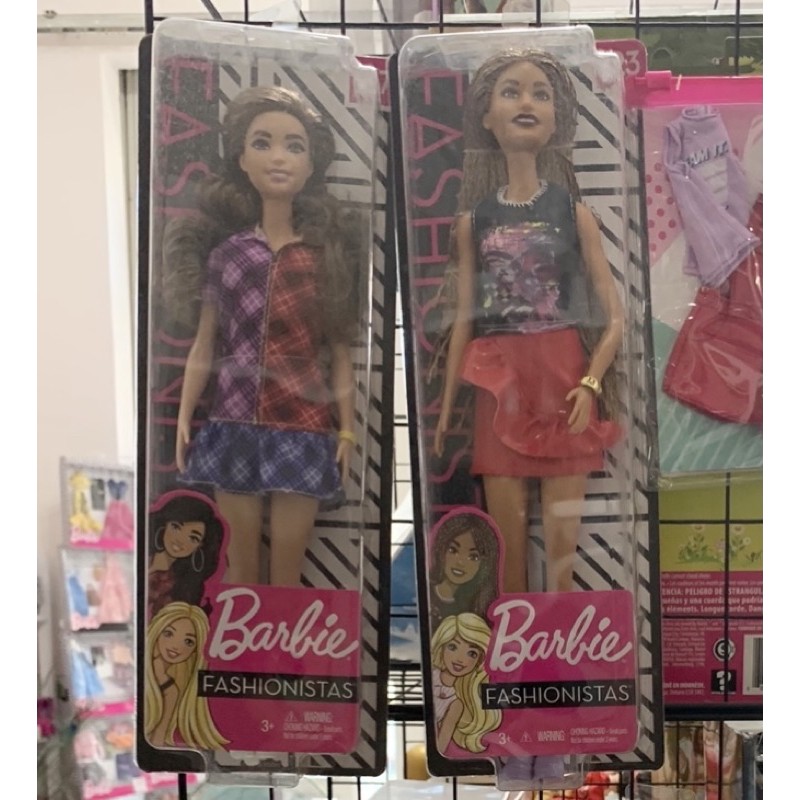 (Link nhiều mẫu) Búp bê Barbie thời trang Fashionistas hàng nhập Mỹ khác hàng nhà sách