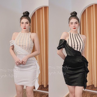 Đầm body phi lụa cao cấp