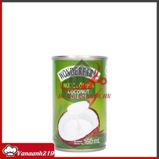 [FREESHIP 99K TOÀN QUỐC Nước cốt dừa Wonderfarm 160ml hàng loại 1 có sẵn