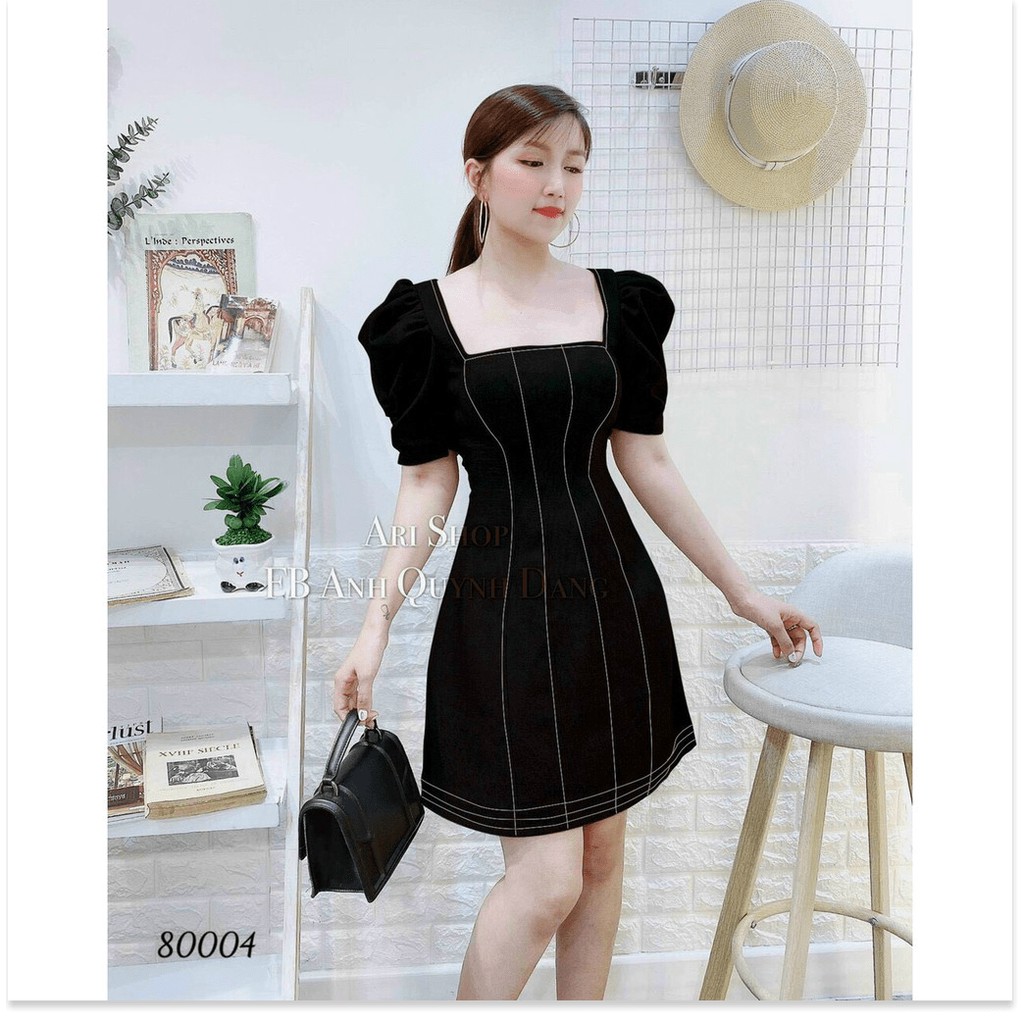 ĐẦM FORD XINH XẮN,MÀU ĐEN SANG TRỌNG,CHẤT LIỆU VÃI THOÁNG MÁT THỜI TRANG KOKO MI