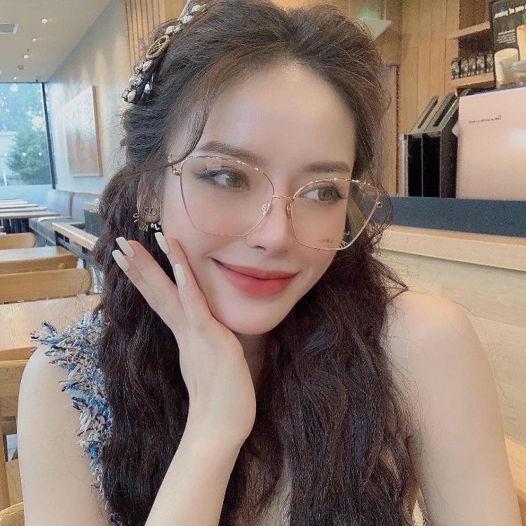 Kính Mắt Mèo Gọng Kim Loại, DI - OR, Sang trọng, Phiên bản cao cấp, Bảo hành 12 tháng - donghokinhmat168