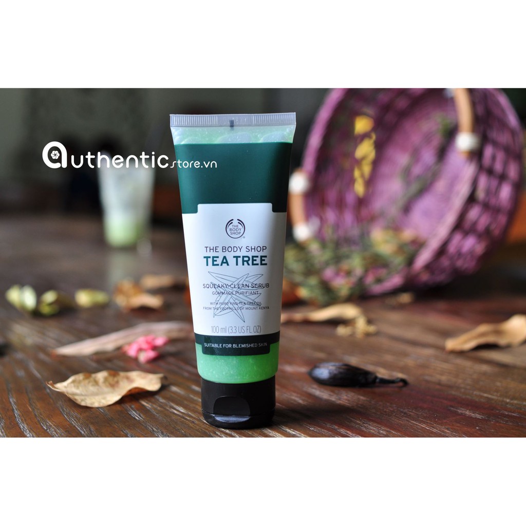 TẨY DA CHẾT TEA TREE SQUEAKY CLEAN SCRUB CHÍNH HÃNG