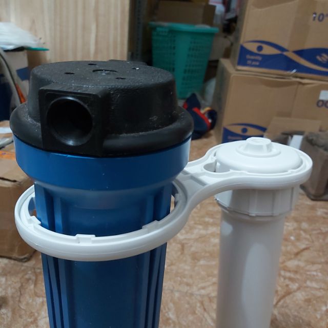 Tay vặn cốc đôi máy lọc nước