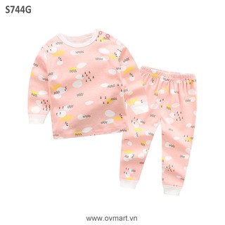 Bộ ngủ bé gái S744 -  D, E, G