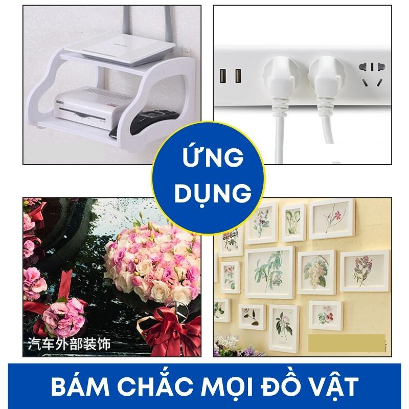 Băng Dính 2 Mặt - Cuộn Băng Dính 2 Mặt Cường Lực Siêu Dính Cho Ô Tô Và Các Vật Dụng Gia Đình