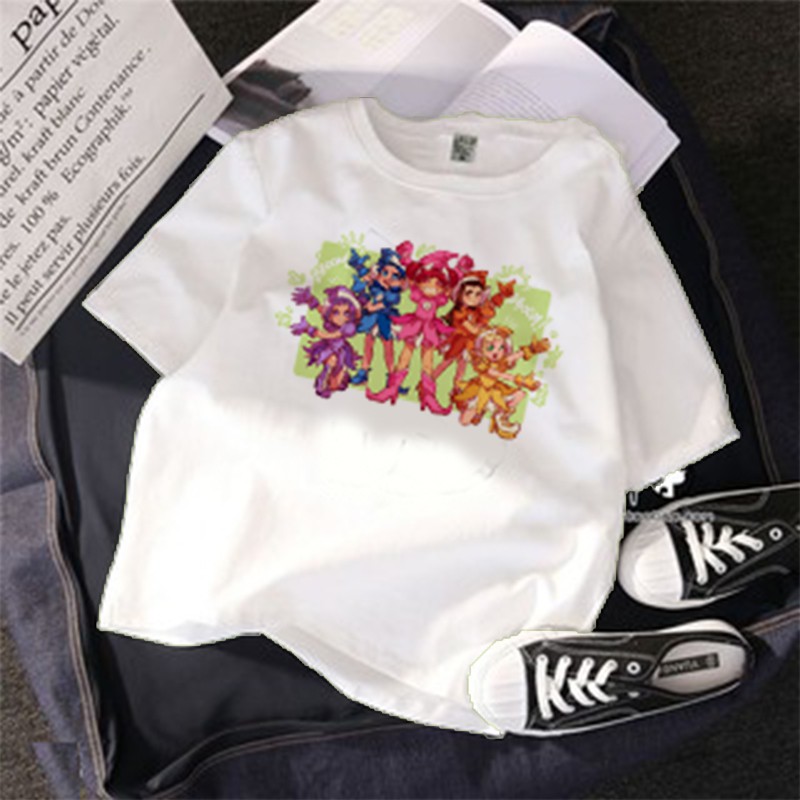 Áo thun Cotton Unisex - Fan Momoland Hàn Quốc - K-Pop - Chibi - Những nàng tiên Momoland