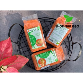 Đậu lăng đỏ hữu cơ Markal 500g