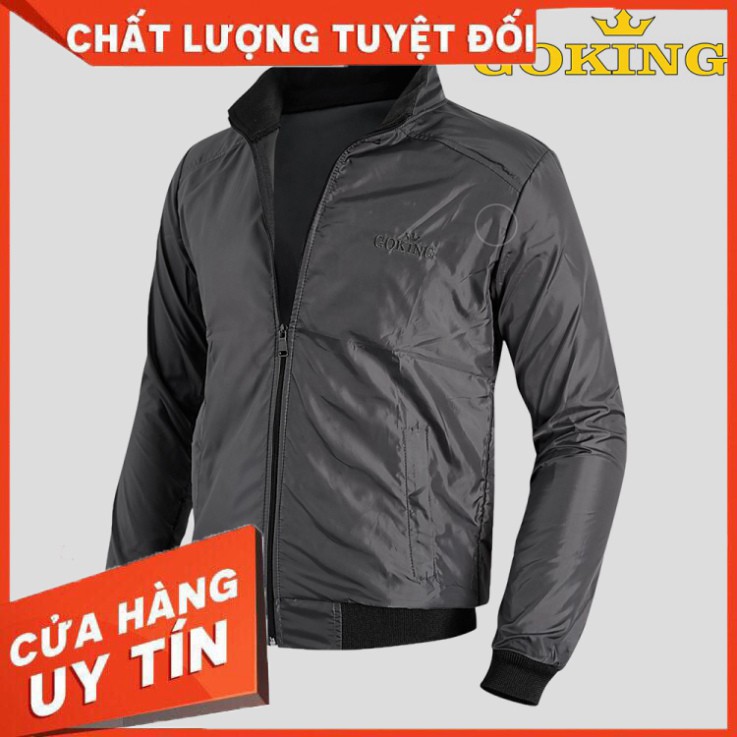 Áo khoác cách nhiệt GOKING cao cấp, áo khoác dù cặp đôi hàng hiệu, chống nắng, giữ ấm hiệu quả. - Hàng nhập khẩu