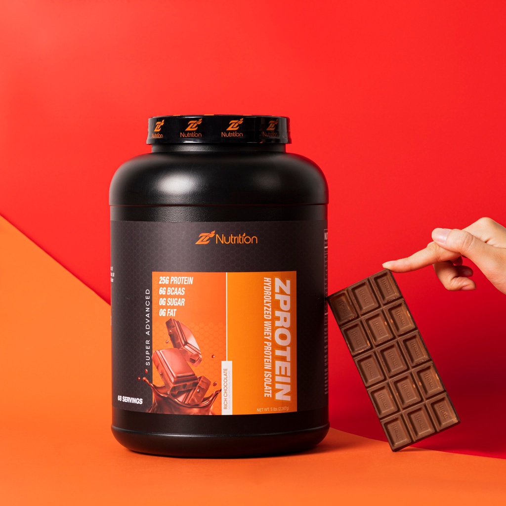 ZProtein Hydrolyzed Whey Protein Isolate, Sữa Whey Tăng Cơ Tinh Khiết 100%