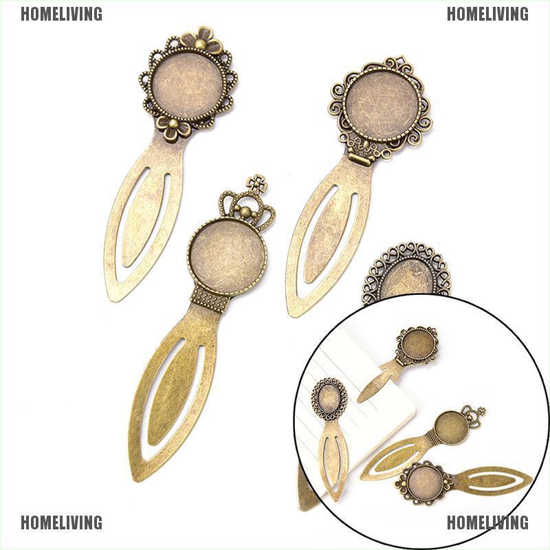 1 Khay Tròn Bằng Đồng 20mm Dùng Đánh Dấu Trang Sách Phong Cách Cổ Điển