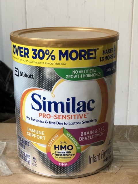 Sữa Similac Pro Sensitive 845g nhập Mỹ