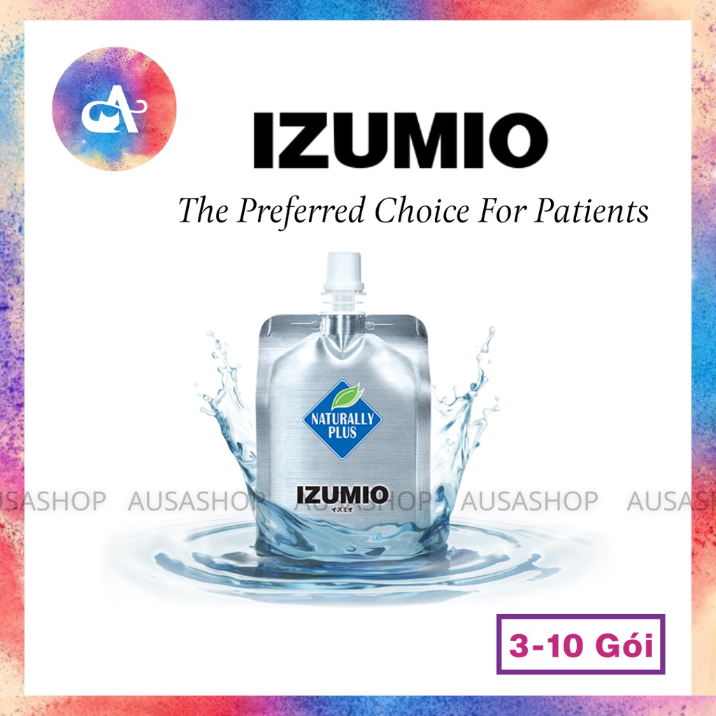 Nước IZUMIO Nhật Bản - Gói Lẻ Đại Lý Phân Phối -