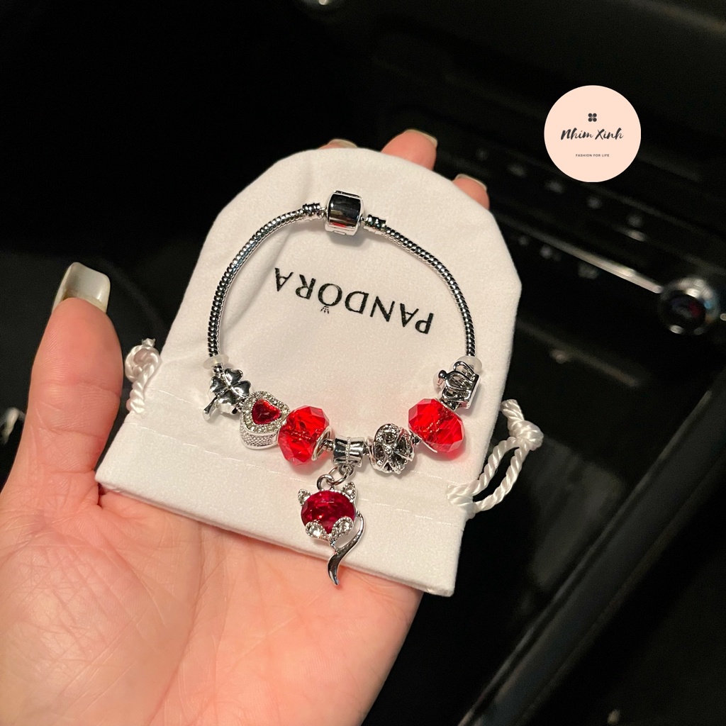 Vòng Tay/Lắc Tay Charm Pha Lê  - Phong Cách Trẻ Trung Cho Nữ, Thời Trang Cá Tính